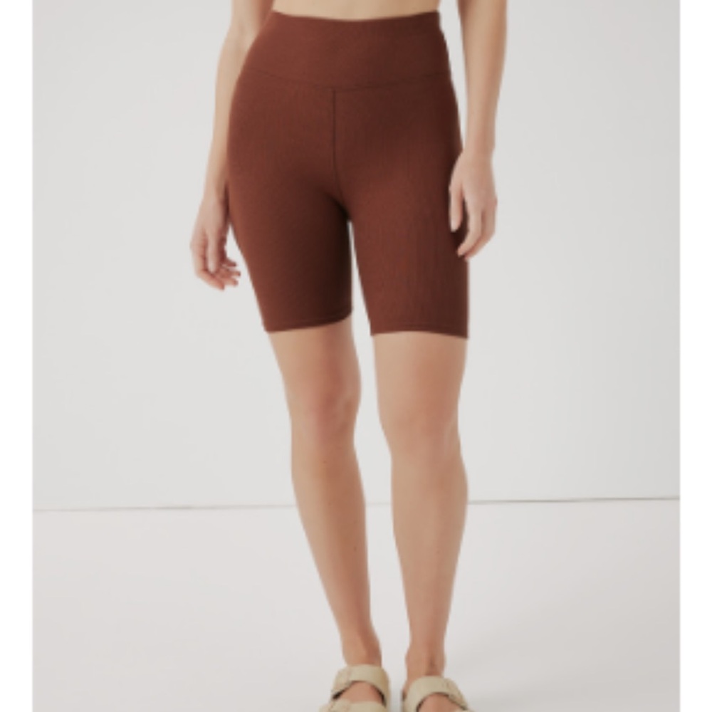 PACT Women’s Mahogany Purefit Rib Bike Short